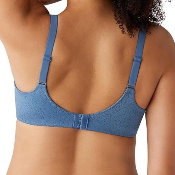 NWT Wacoal Women's Inside Job Full Coverage Underwire Bra, Coronet Blue, 32DD - Picture 3 of 8